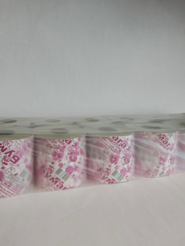 Бумага туалетная 1 сл "Хабаровская" на втулке 50 м 12рул/упак